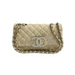 Chanel Matelasse Canvas Shoulder Bag