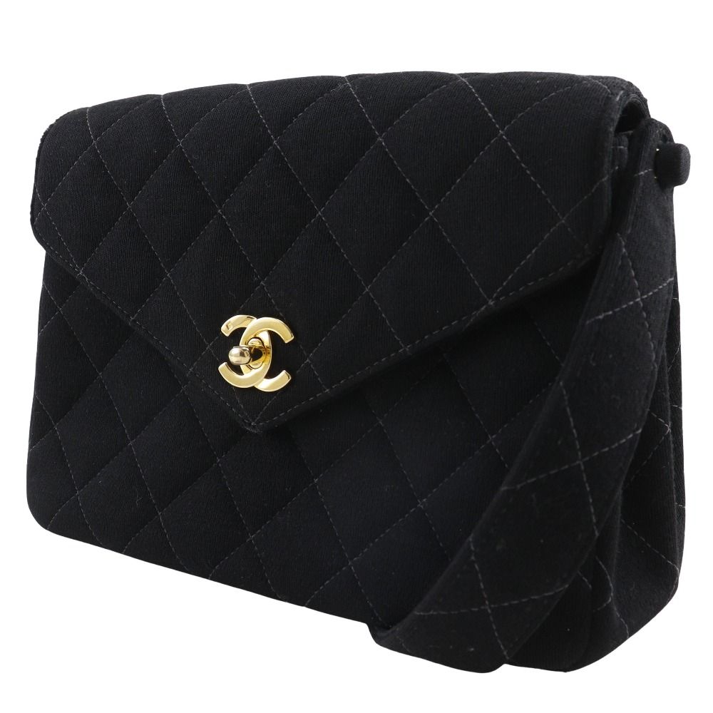 Chanel Matelasse Cotton Shoulder Bag