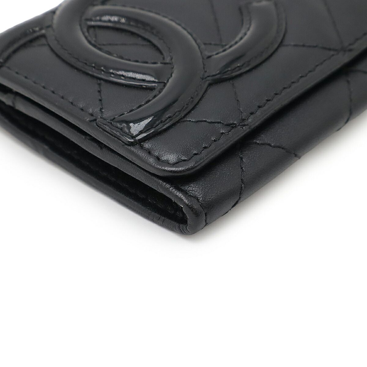 Chanel Cambon Line Calfskin Card Case