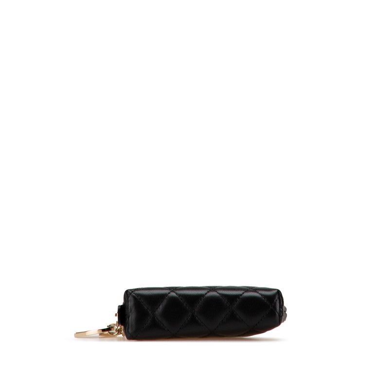 Chanel Coco Mark Port Bonheur Lambskin Coin Case