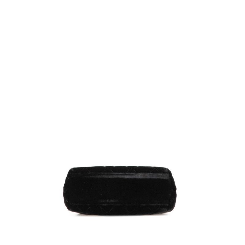 Chanel Coco Mark Matelass  Velour Handbag