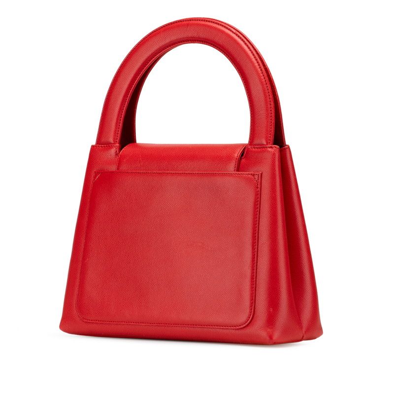 Chanel Coco Mark Caviar Skin Handbag