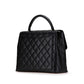 Chanel Coco Mark Matelasse Caviar Skin Handbag