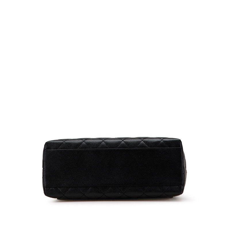 Chanel Coco Mark Matelasse Caviar Skin Handbag