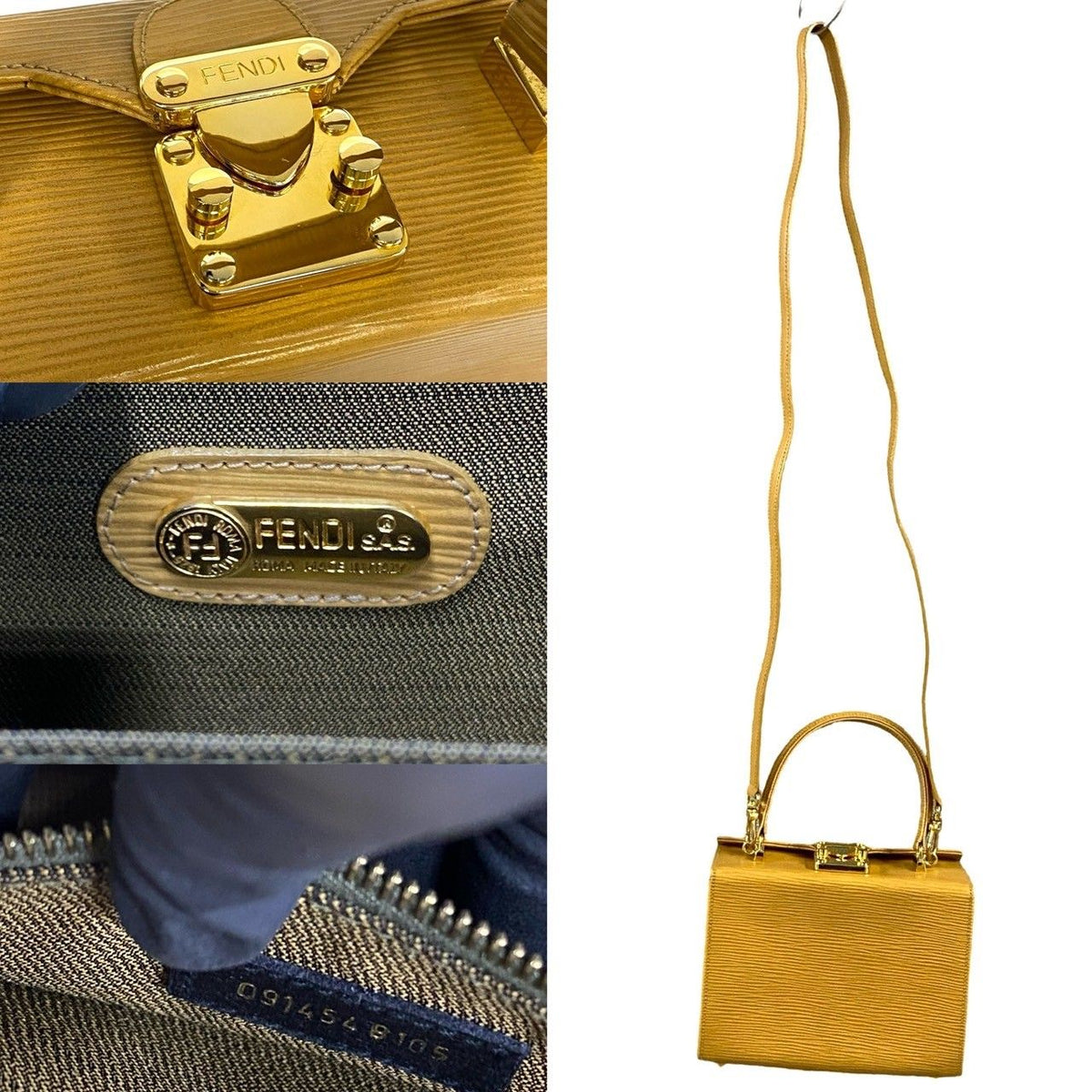 Fendi Leather 2way Bag