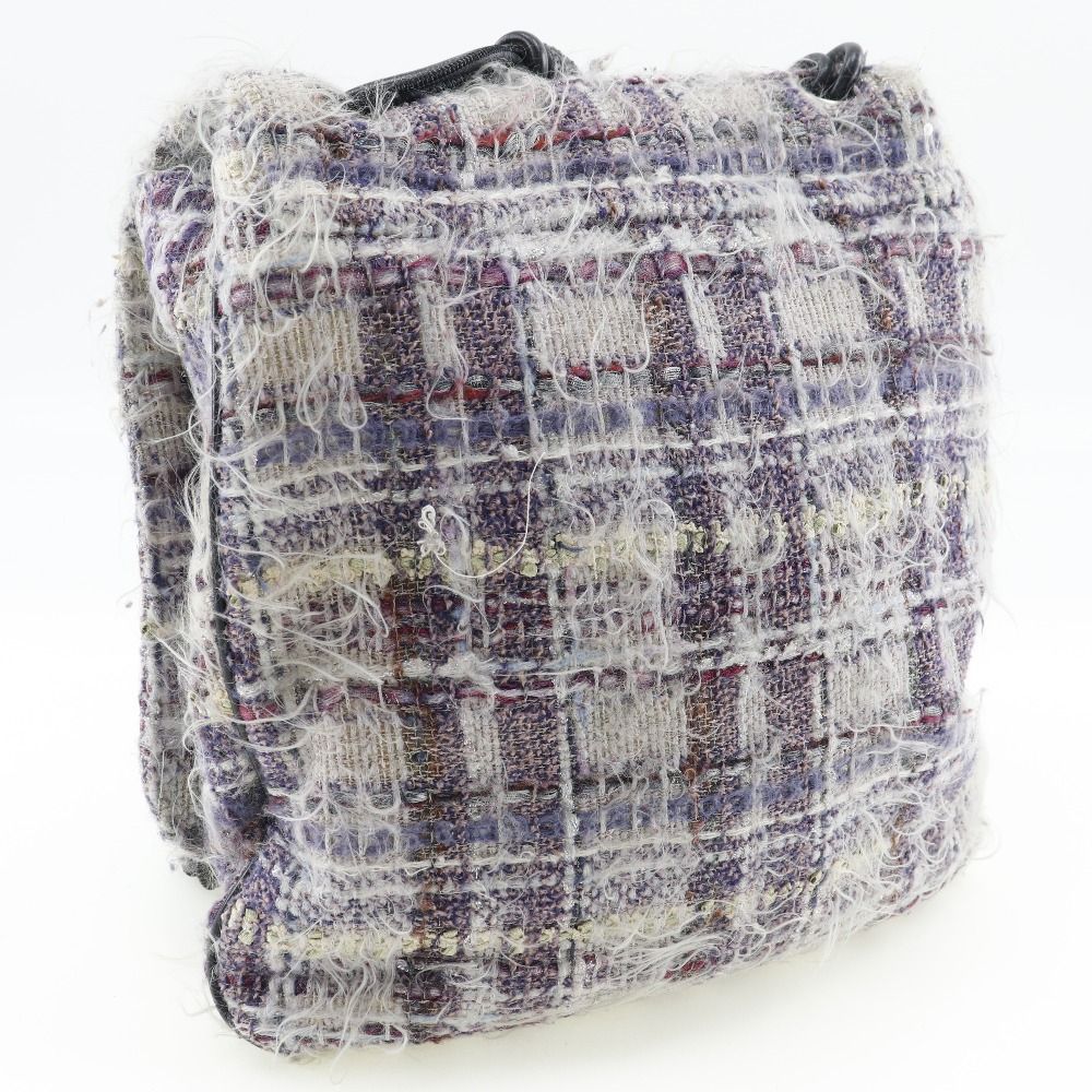 Chanel Camellia Tweed Shoulder Bag