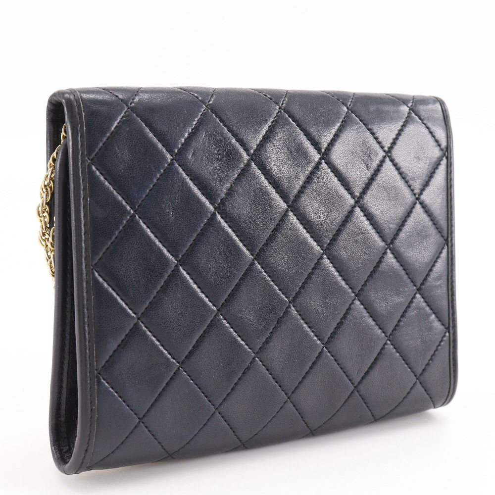 Chanel Matelasse Mini AGNEAU TANNE Lambskin 2way Shoulder Bag