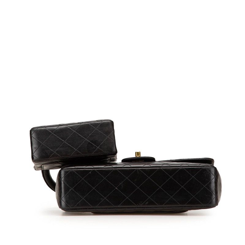 Chanel Top Handle Lambskin Handbag
