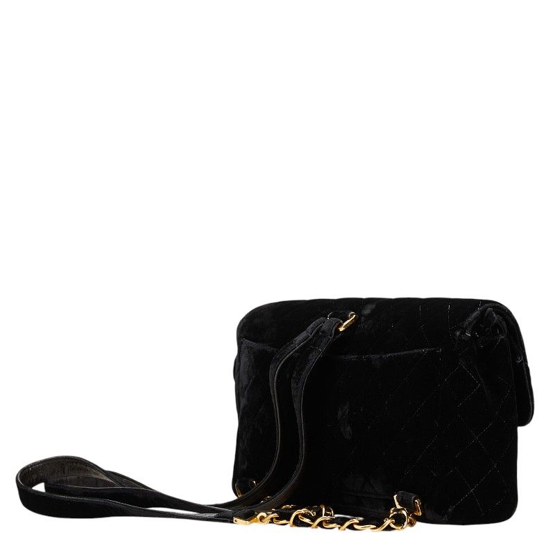 Chanel Matelasse25 Velour Leather Backpack