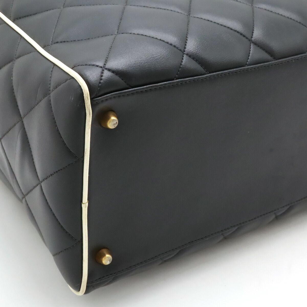 Chanel Leather Travel Bag