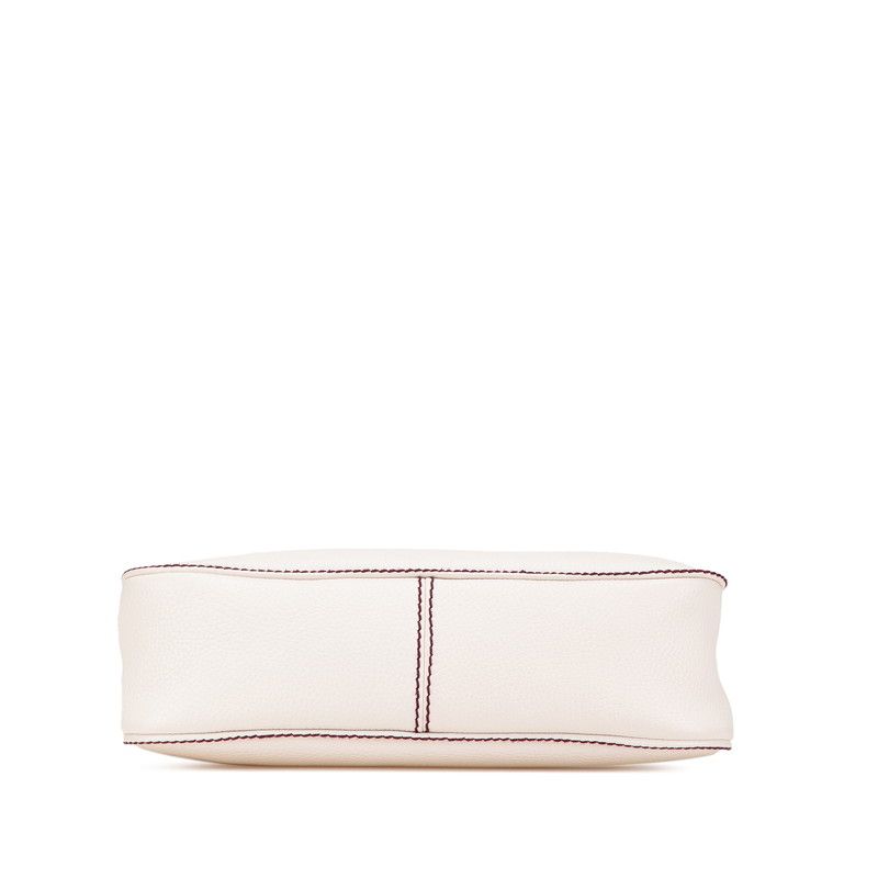 Chanel Logo Fringe Calf Shoulder Bag