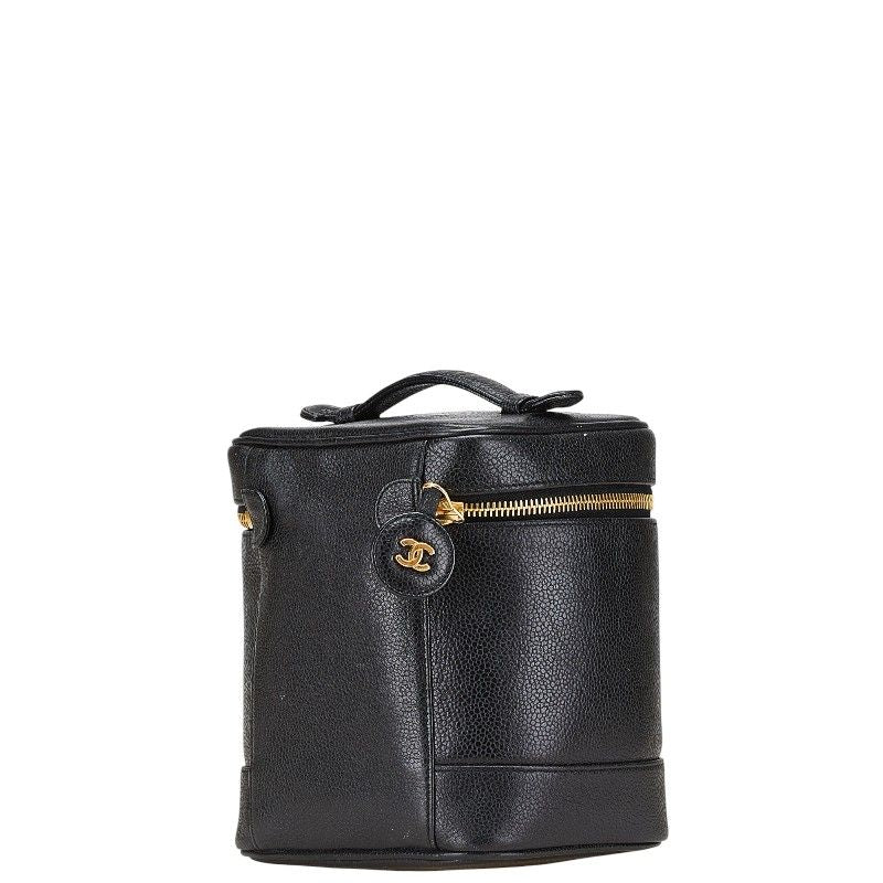 Chanel Coco Mark Caviar Vanity Bag