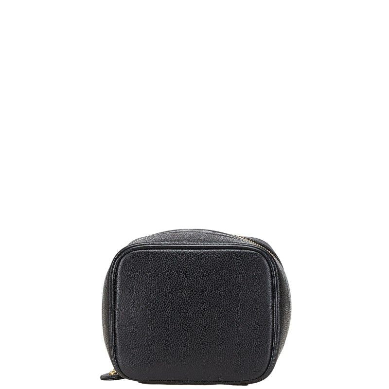 Chanel Coco Mark Caviar Vanity Bag