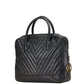 Chanel Chevron V Stitch Caviar Handbag