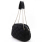 Chanel Bubble Quilt Cotton Shoulder Bag