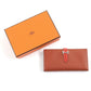 HERMES Crocodile Leather Wallet