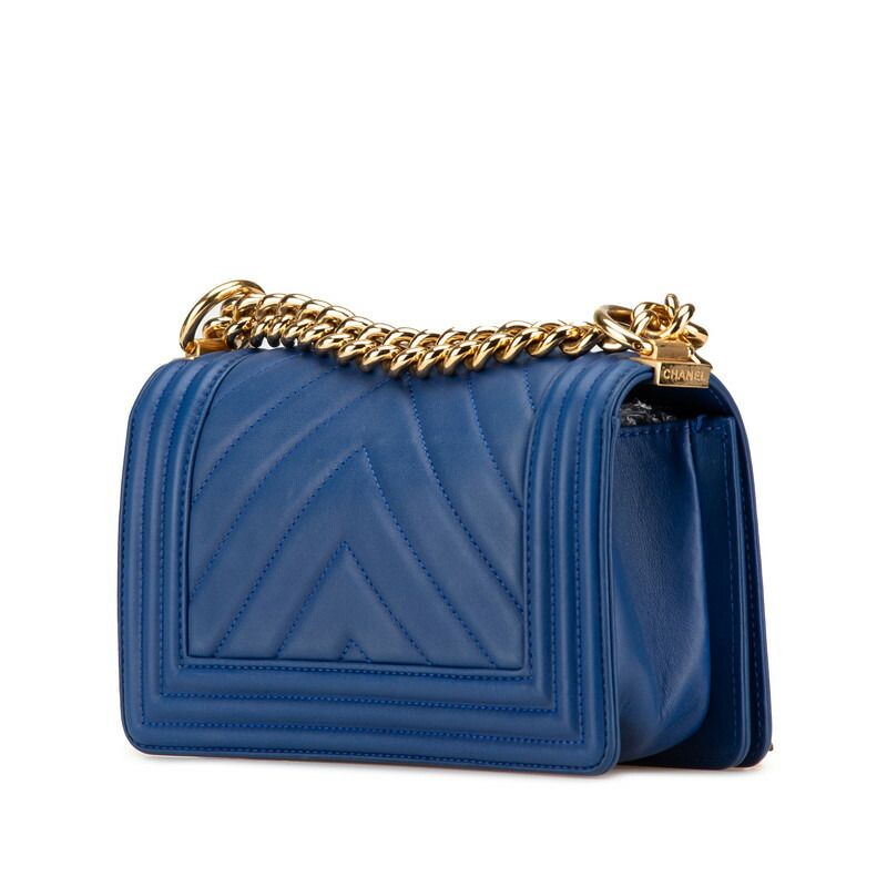 Chanel Boy Chanel Lambskin Shoulder Bag