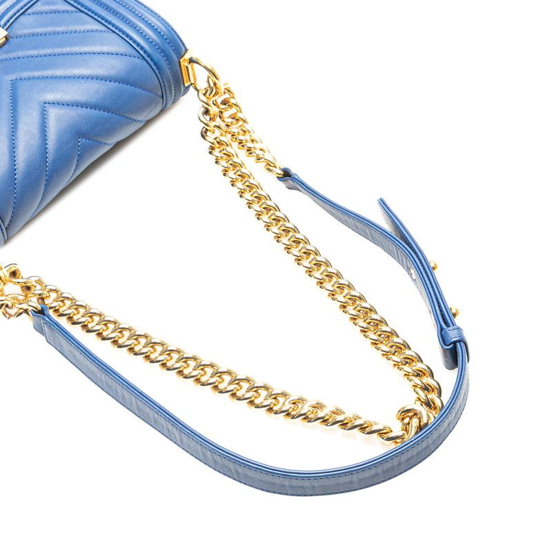 Chanel Boy Chanel Lambskin Shoulder Bag