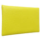 Hermes Leather Coin Case Calvi Duo Cardholder