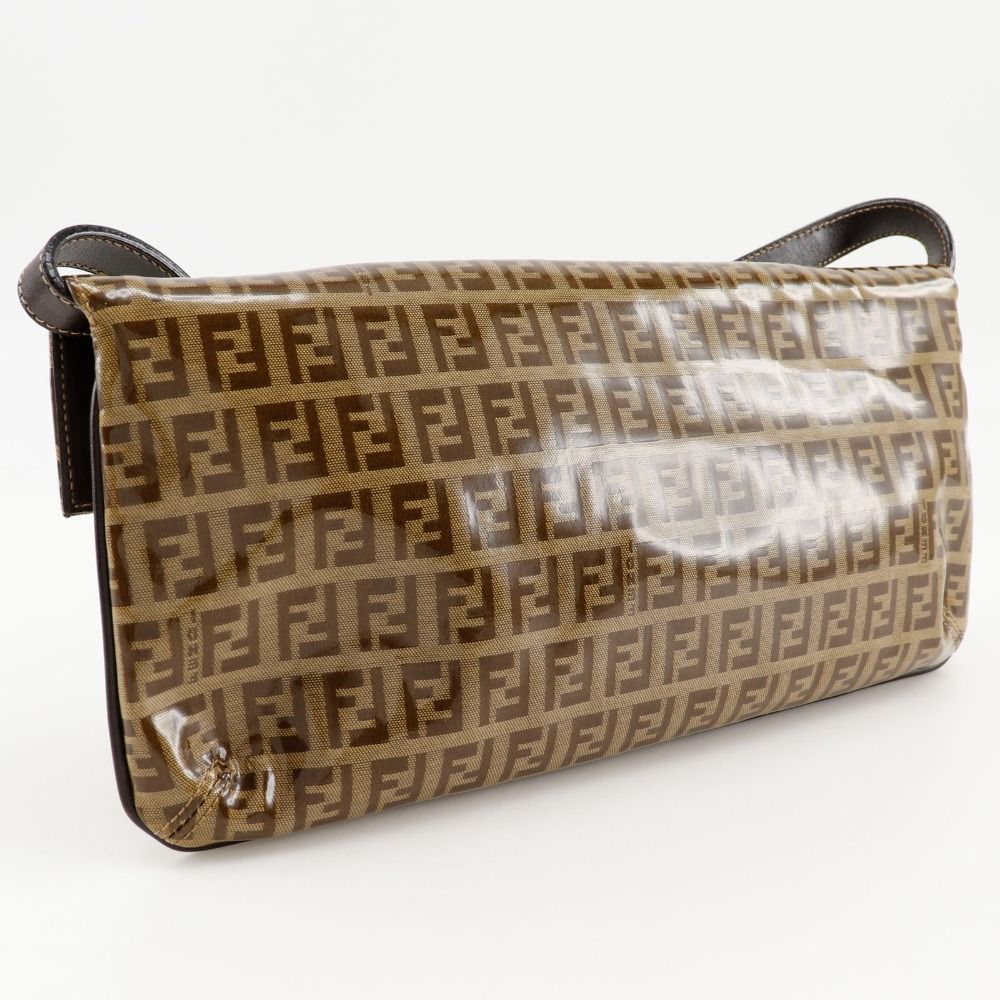 Fendi Mamma Baguette Vinyl Shoulder Bag