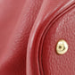 Hermes Bolide 35 Handbag Red/Gold