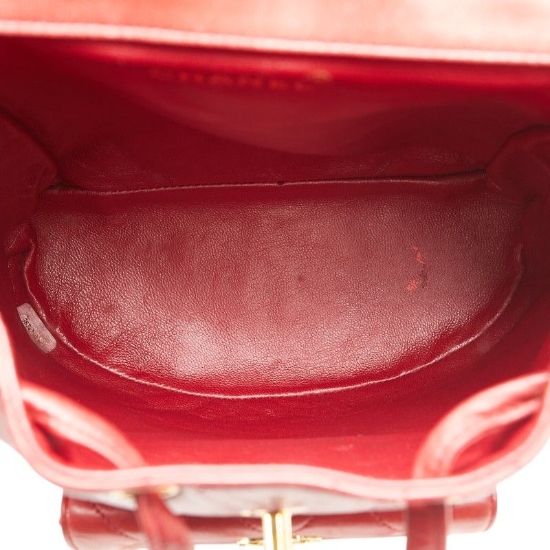 Chanel Coco Mark Matelasse Lambskin Backpack