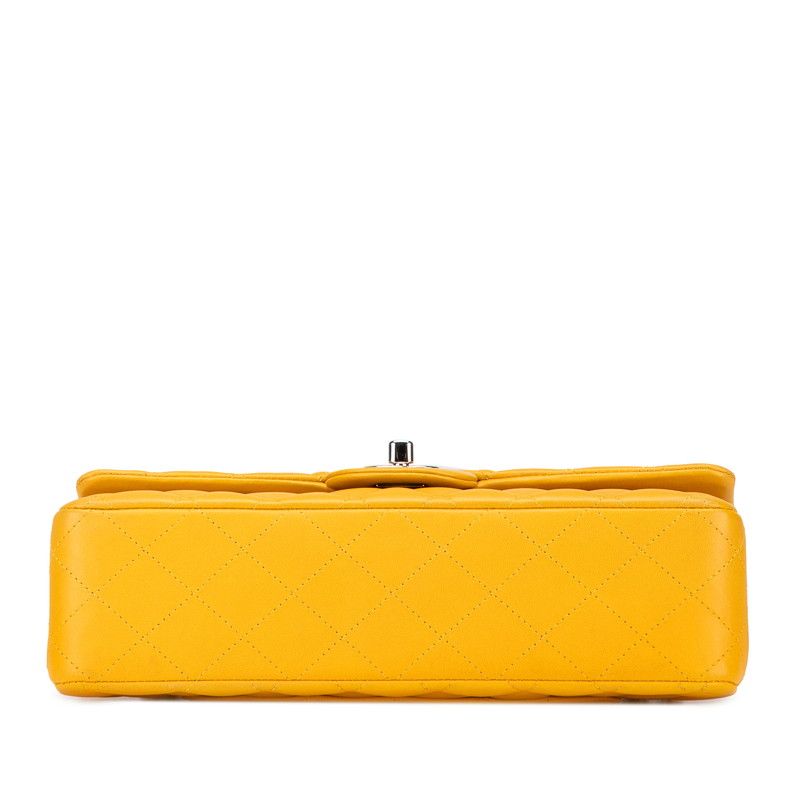 Chanel Matelasse Coco Mark W Flap Lambskin Shoulder Bag