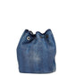 Chanel Deauville Straw Leather Shoulder Bag
