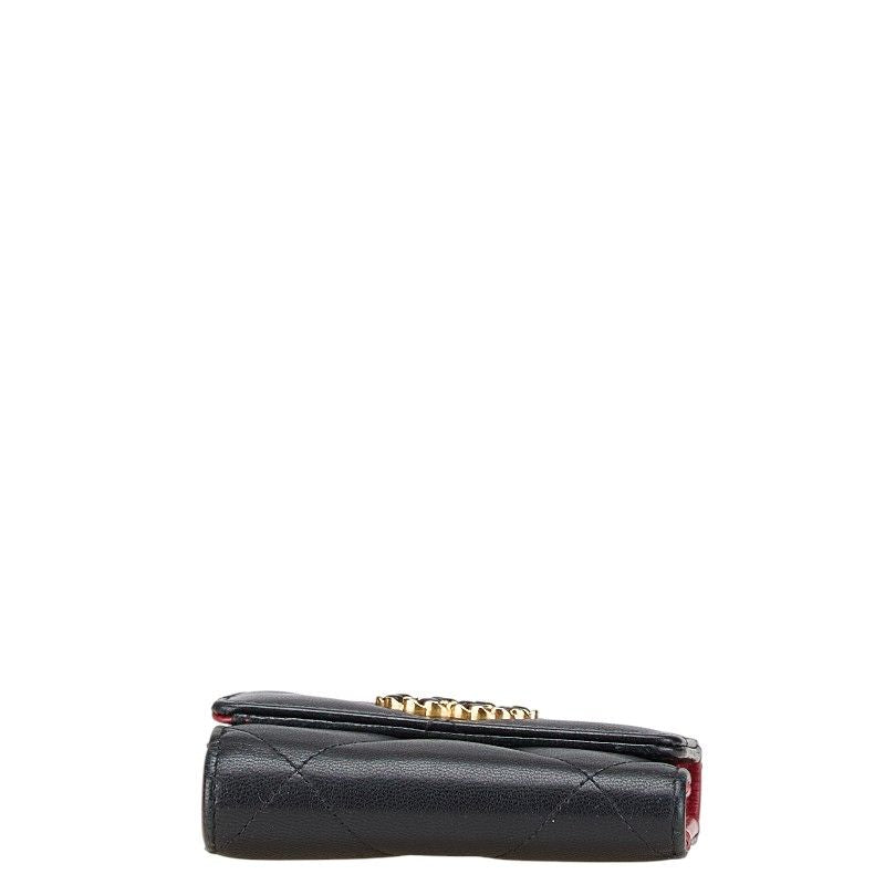 Chanel 19 Lambskin Small Flap Wallet
