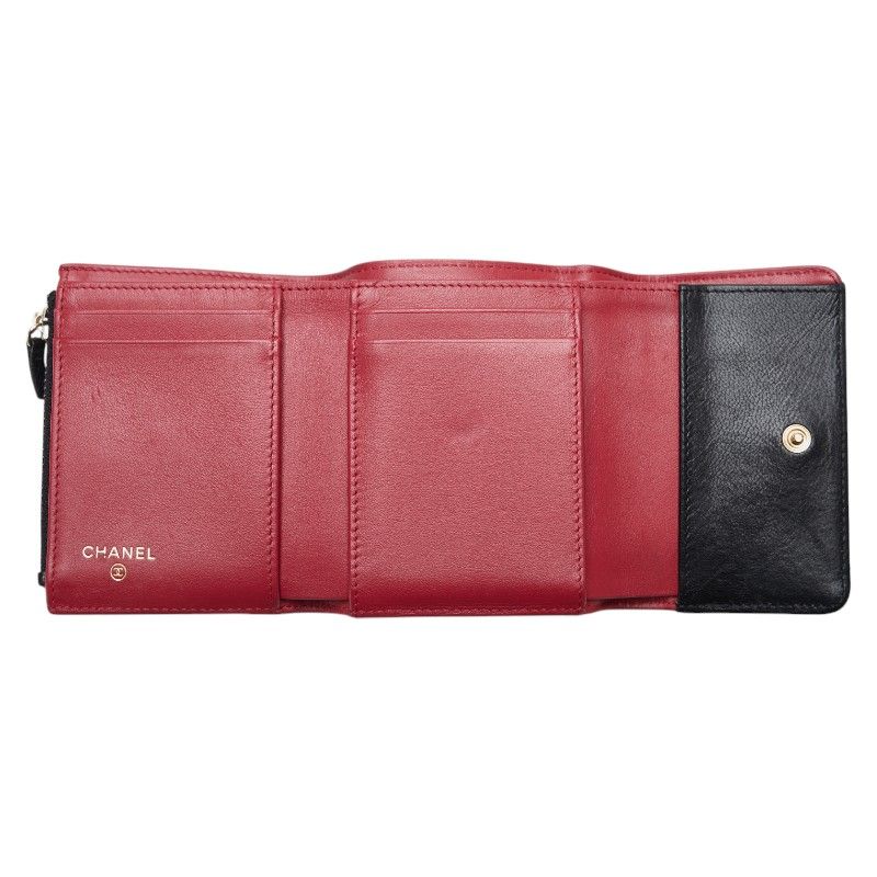 Chanel 19 Lambskin Small Flap Wallet
