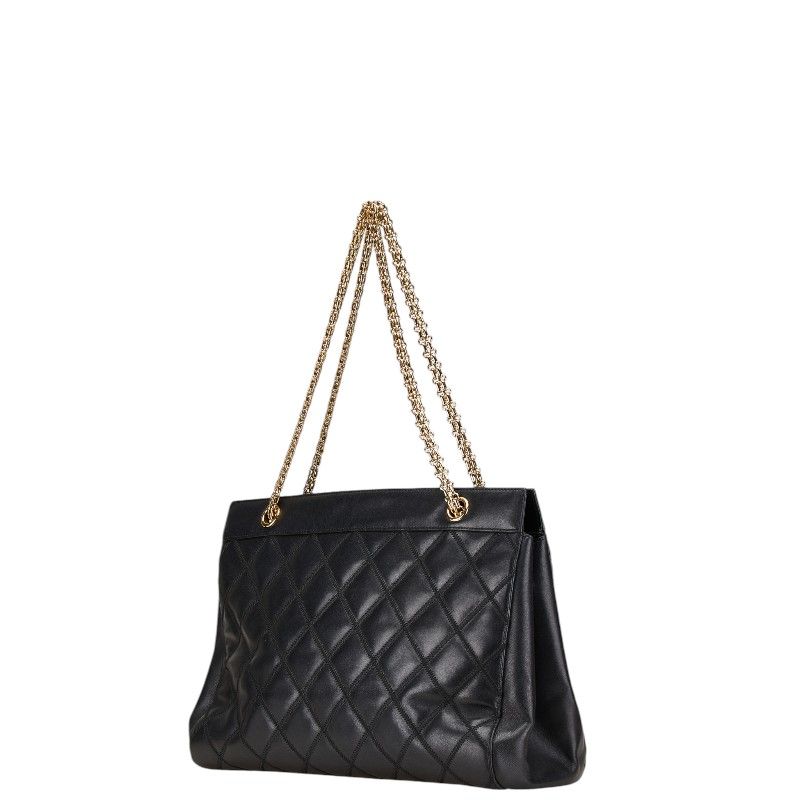 Chanel Coco Mark Matelasse Lambskin Shoulder Bag