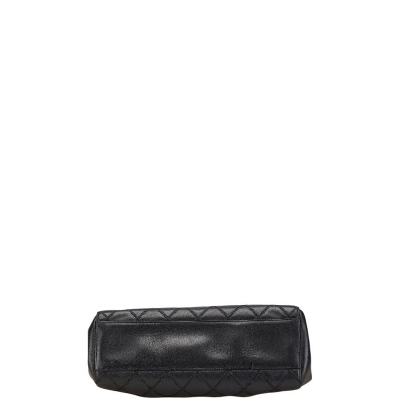 Chanel Coco Mark Matelasse Lambskin Shoulder Bag