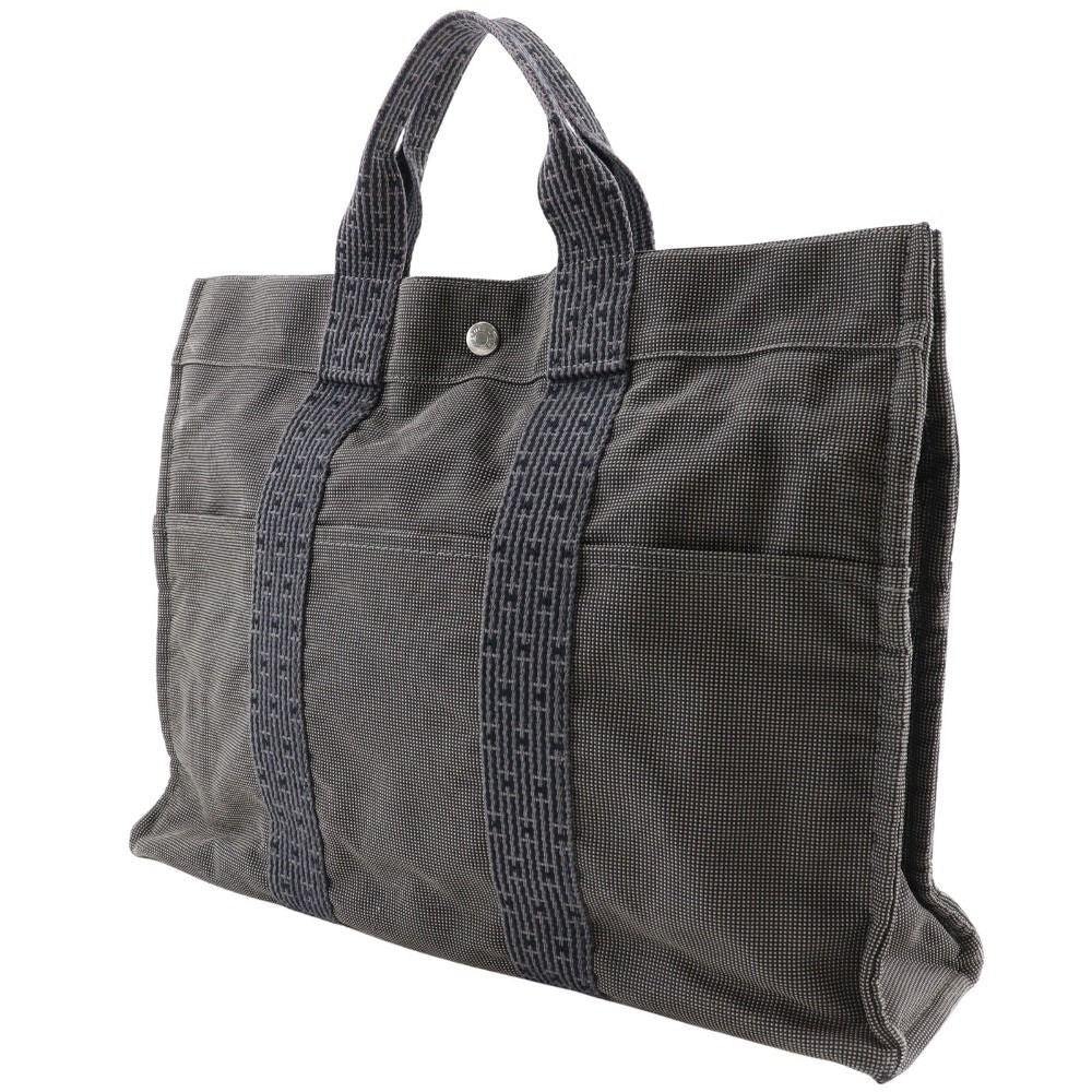Hermes Nylon Canvas Tote Bag