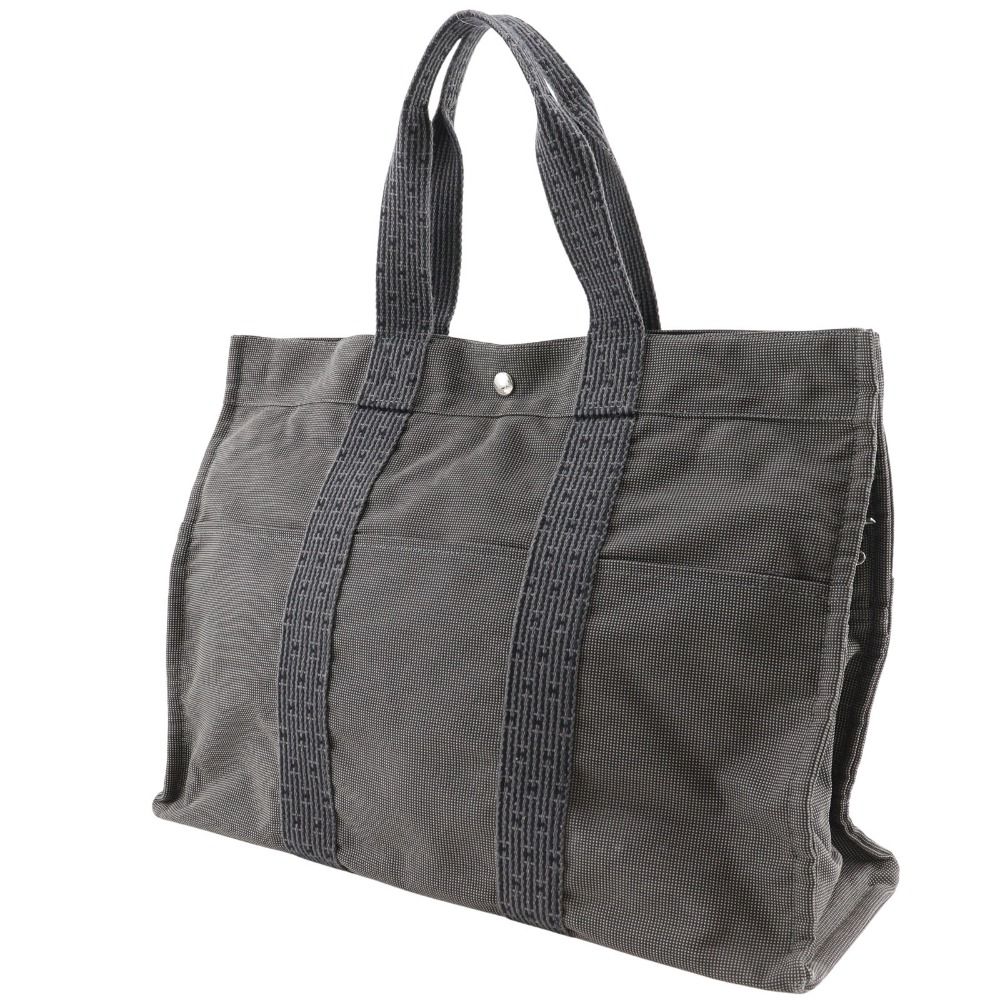 Hermes Nylon Canvas Tote Bag