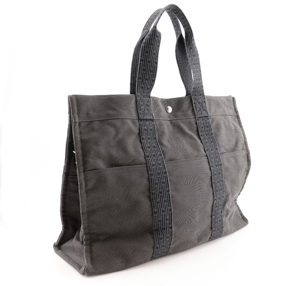 Hermes Nylon Canvas Tote Bag