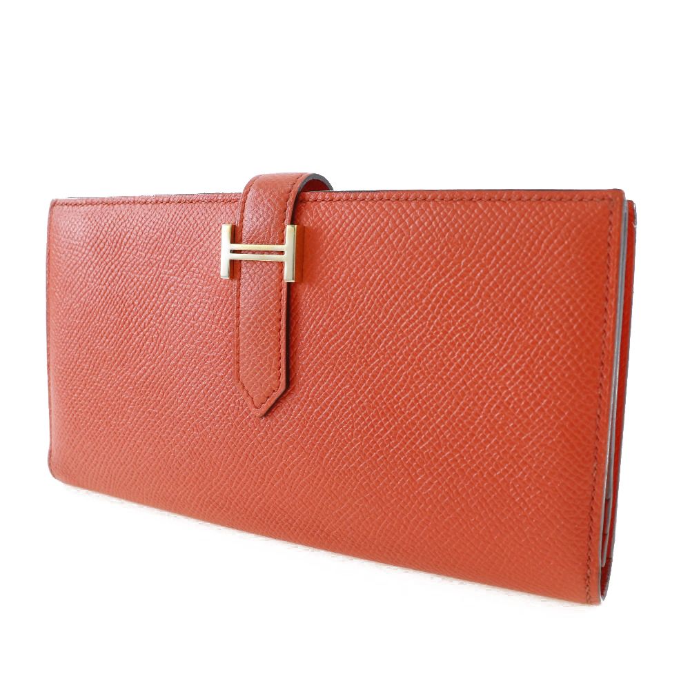 Hermes Beancoufle Long Wallet