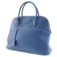 Hermes Bolide 37 Handbag Clemence Blue