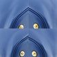 Hermes Bolide 37 Handbag Clemence Blue