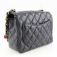 Chanel Matelasse Shoulder Bag Black