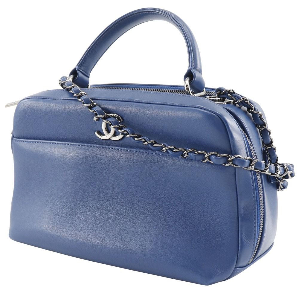 Chanel Trendy Bowling Bag Handbag 2WAY