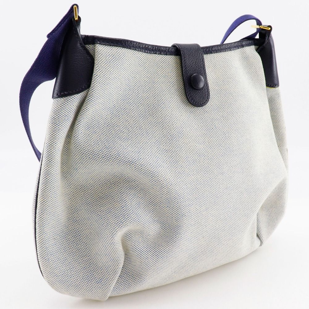 Hermes Rodeo Shoulder Bag Gray/Navy