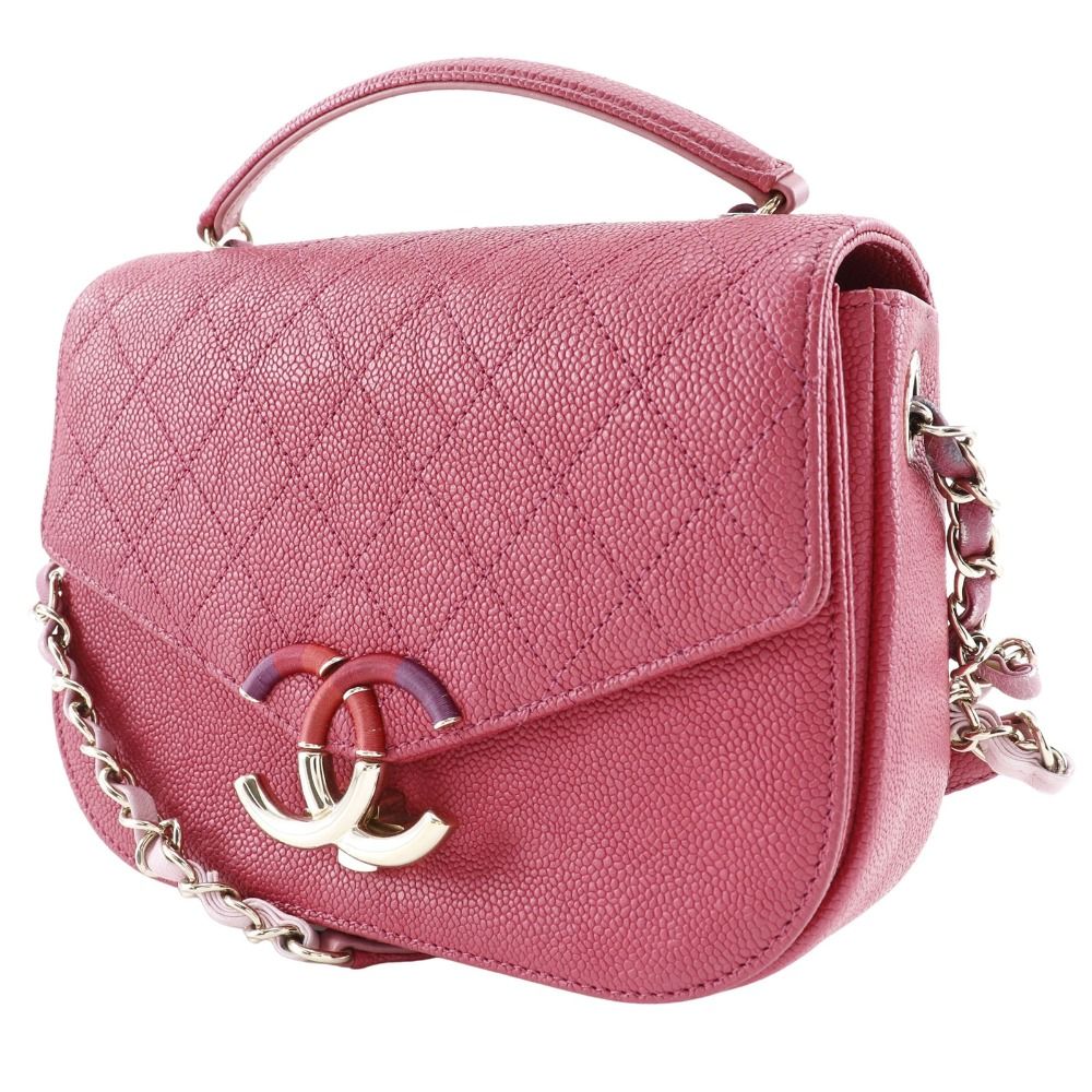 Chanel Caviar Top Handle Bag A93659
