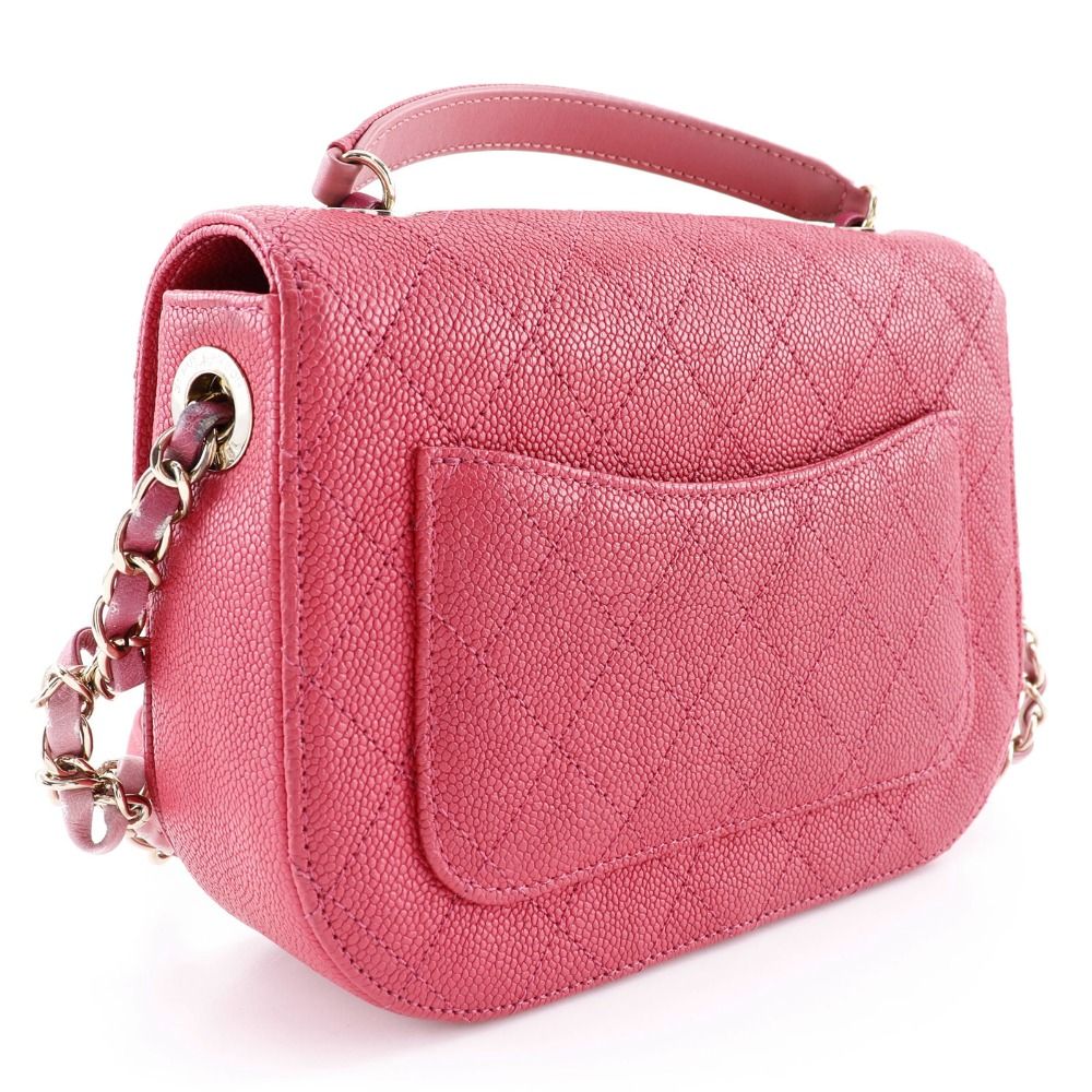 Chanel Caviar Top Handle Bag A93659