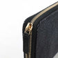 Chanel Deauville Line Straw Canvas Leather Long Wallet
