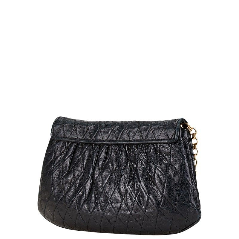 Chanel Coco Mark Matelasse Lambskin Shoulder Bag