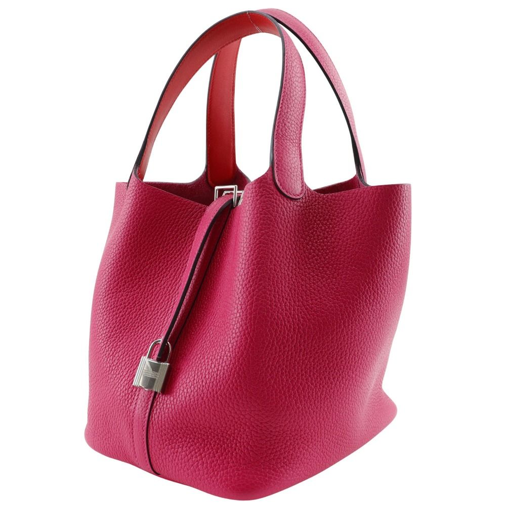 Herm s Picotin Lock MM Togo Handbag