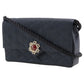 Chanel Matelasse Satin Rhinestone Shoulder Bag