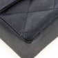 Chanel Matelasse Satin Rhinestone Shoulder Bag