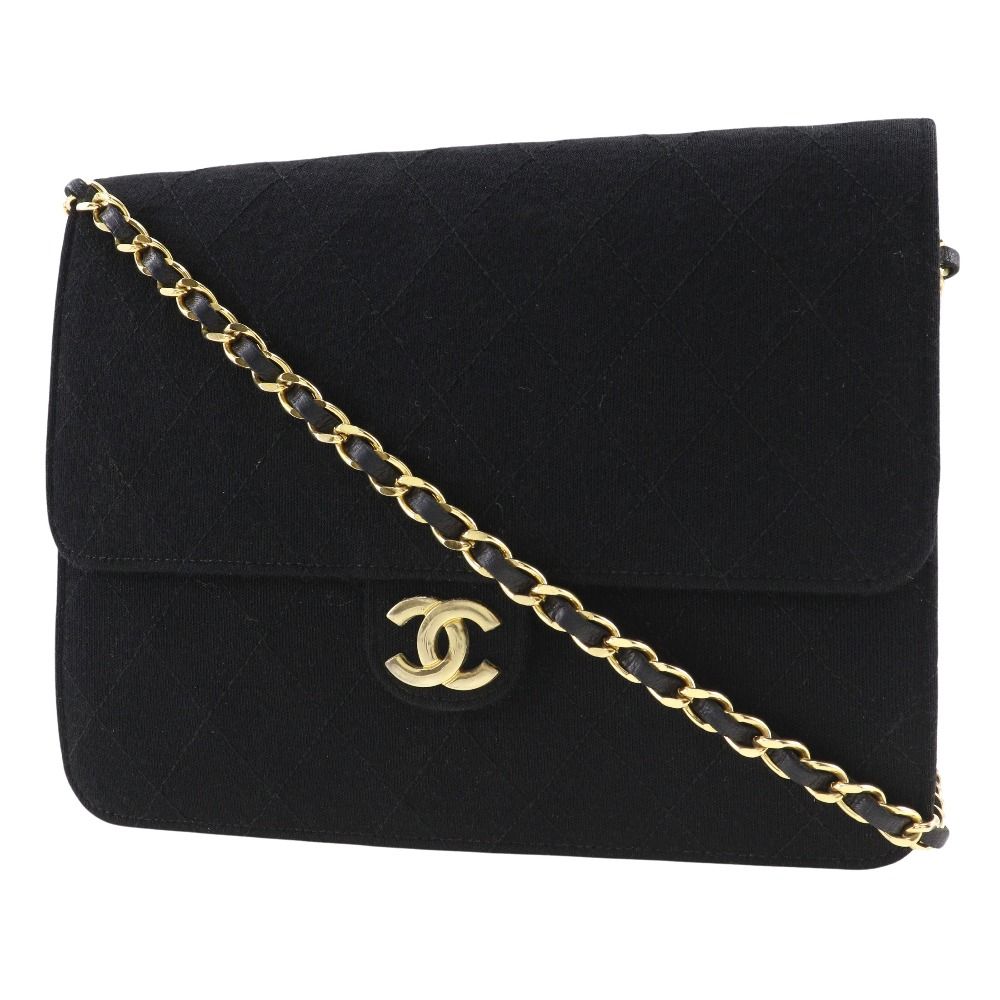 Chanel Matelasse Cotton Shoulder Bag