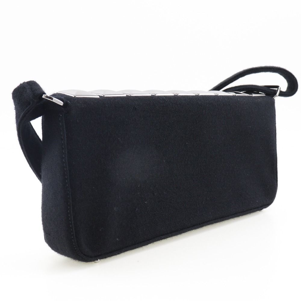 Chanel Choco Bar Ice Cube Cotton Shoulder Bag